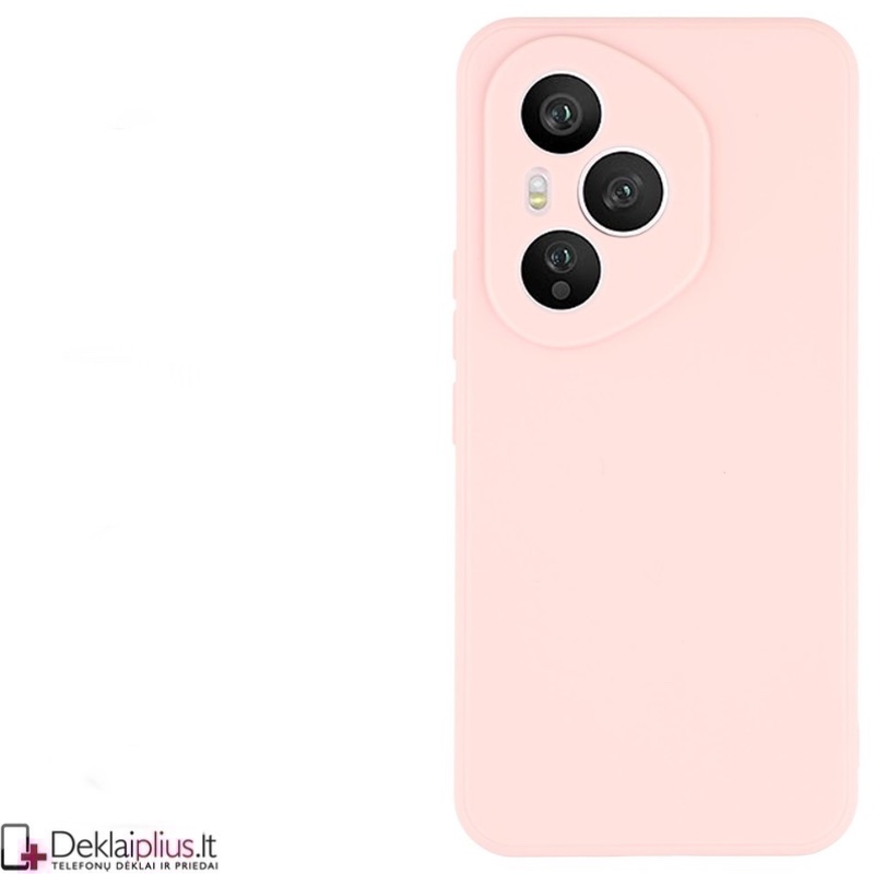 Guminis 1.5 mm. storio dėklas su kameros apsauga - rausvas (Huawei Honor 400 Pro) Guminis 1.5 mm. storio dėklas su kameros apsauga - rausvas (Huawei Honor 400 Pro)